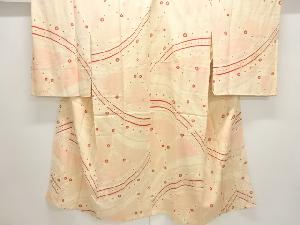 アンティーク　花模様長襦袢